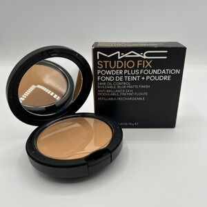 Mac Studio Fix Powder Plus Foundation 24HR Oil Control NC42 NEW FORMULA 0.42oz